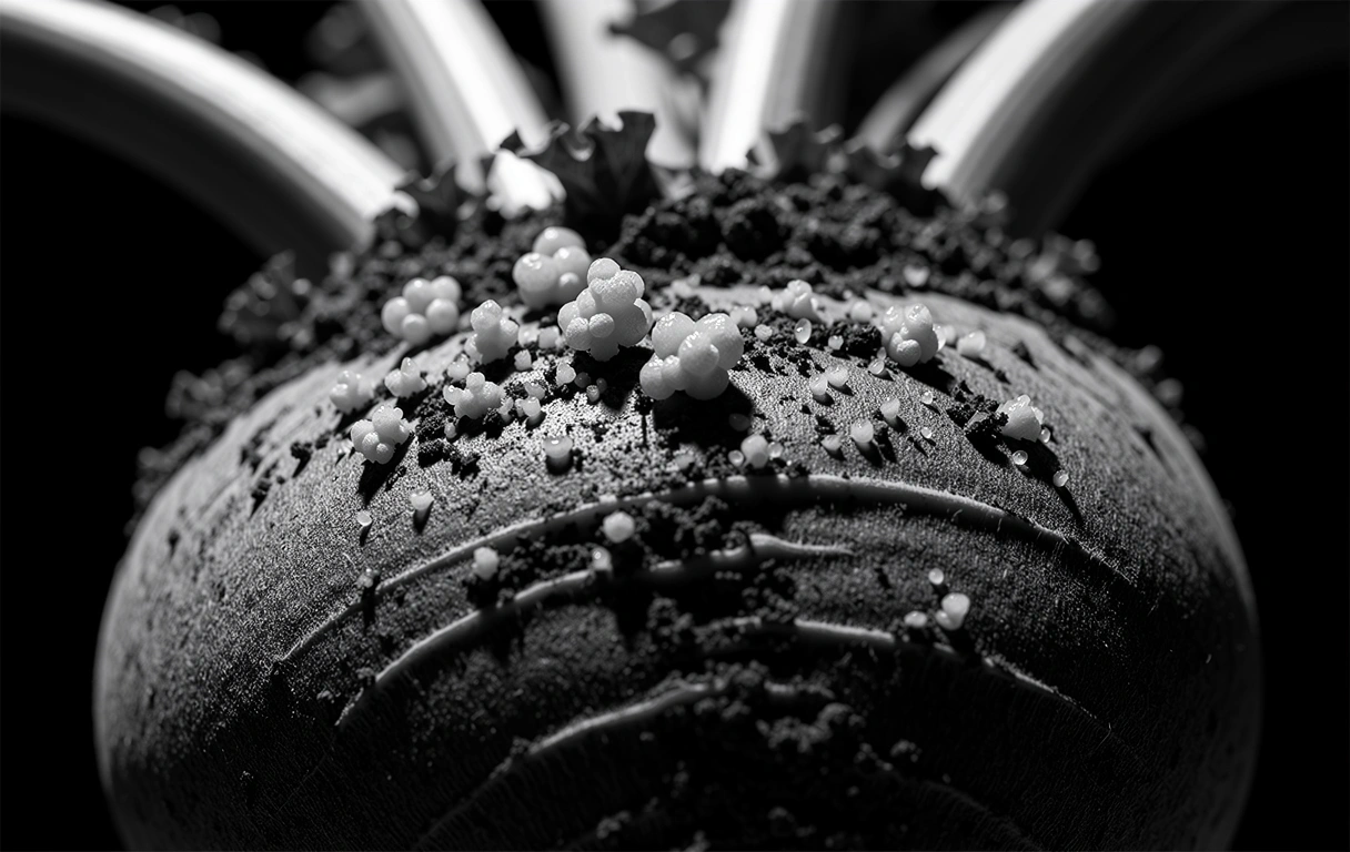 Macro botanical structure representing nutrient density