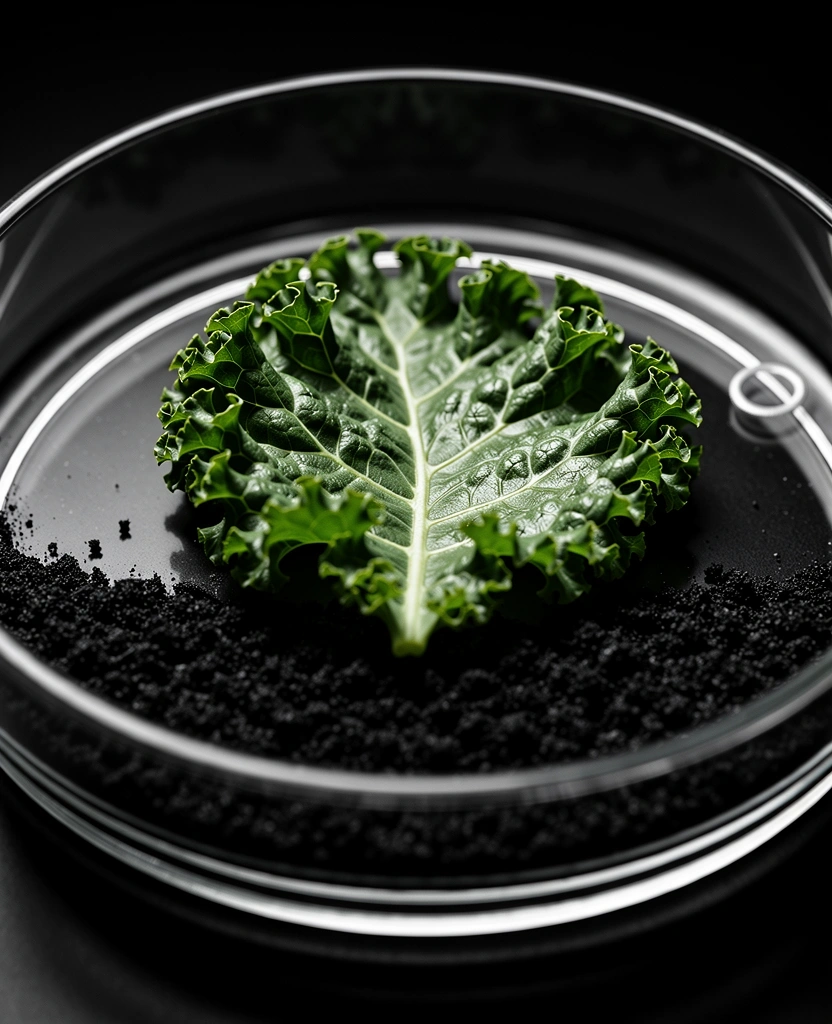 Botanical extracts in laboratory glass
